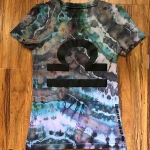 Norma Kamali Ice Dye Libra Graphic Tee